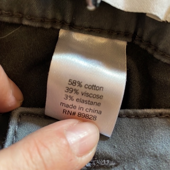 Sonoma Skinny size 8 Charcoal jeans - Picture 5 of 5